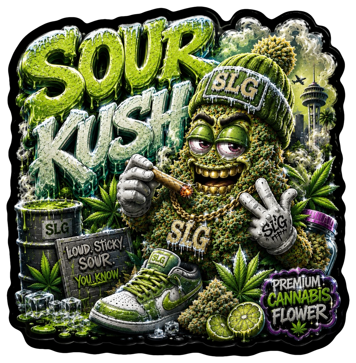 Sour Kush product artwork